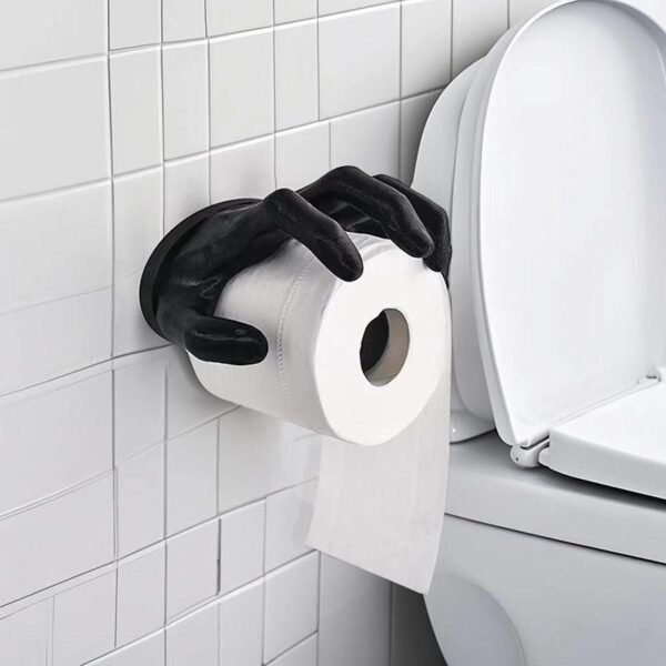 Wall-Mounted Roll Paper Towel Holder – Space-Saving Design for Office, Kitchen, or Bathroom - Image 4