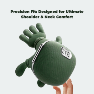 Heated Cordless Neck Massager for Deep Muscle Relief